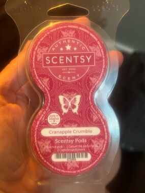 Scentsy Cranapple Crumble Pods - Bright Pink